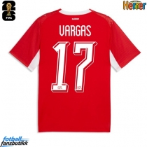 Sveits Ruben Vargas #17 Hjemmedrakt VM 2026 Kortermet